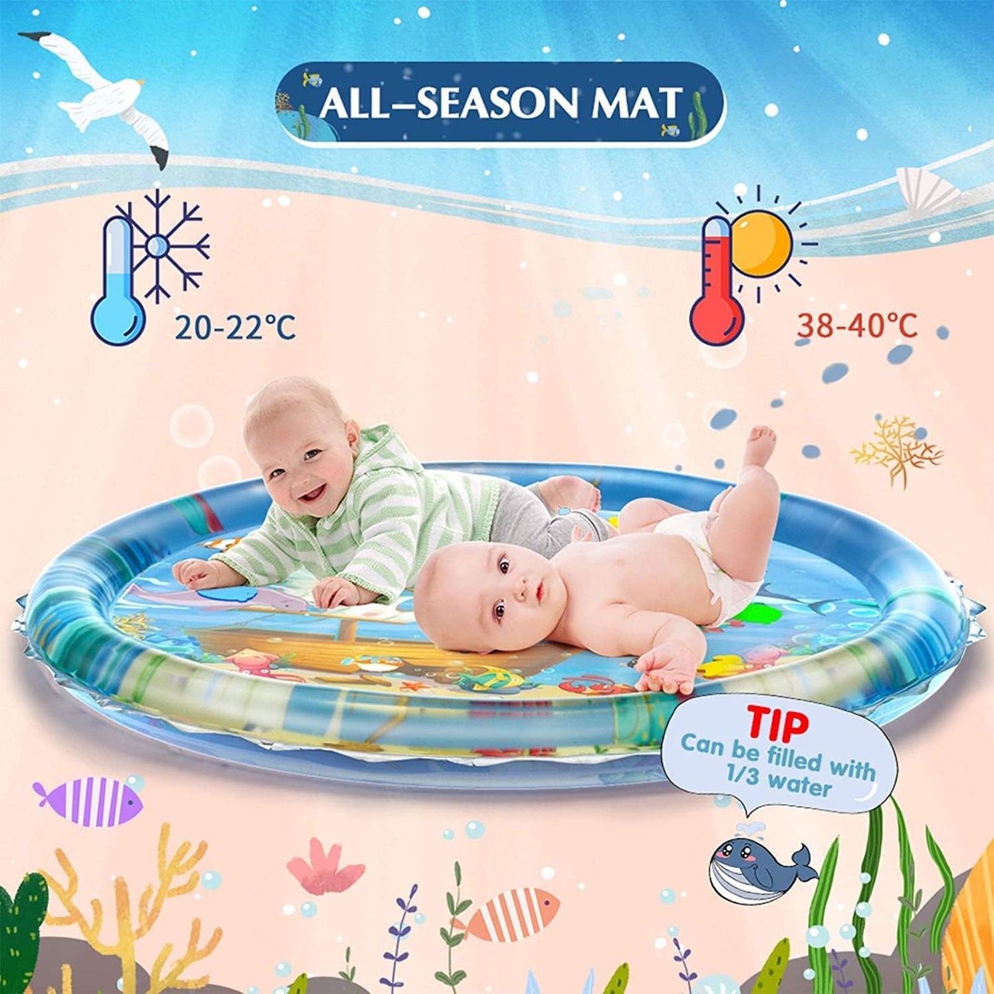 Original Baby Water Play Mat (6months Guarantee)